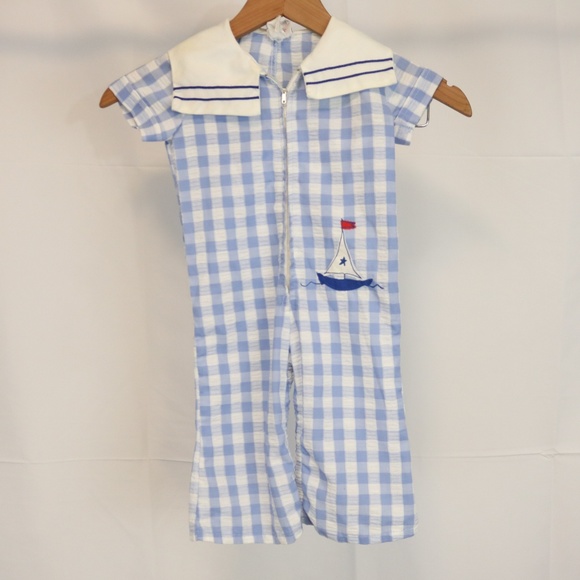 Wonderalls Other - Vintage Wonderalls Boys 18 Months 21-24 Lbs Romper
